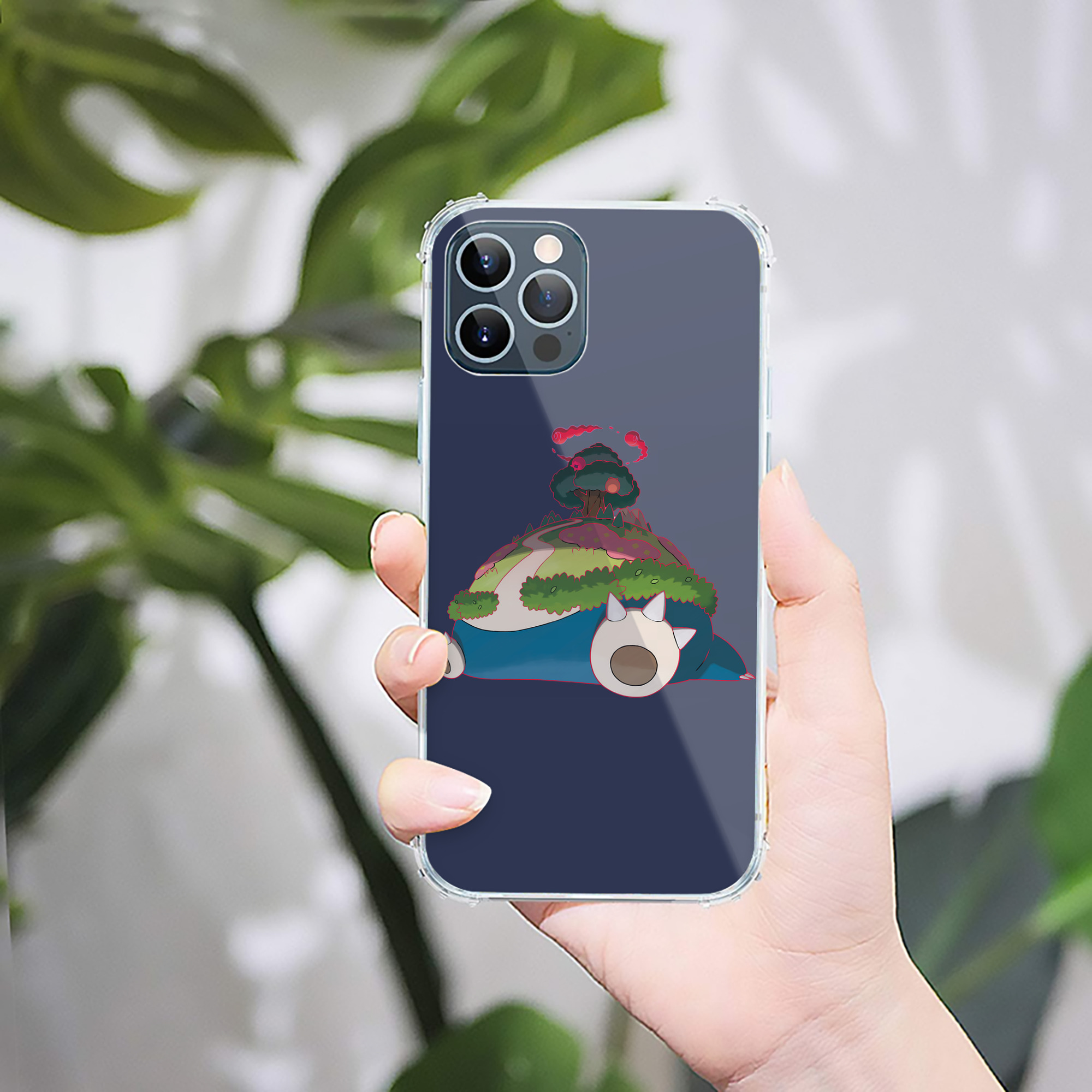 （画像用） ポケットモンスター Pokémon 【iPhone 12シリーズ対応】透明スマホケース（クリアソフトケース）